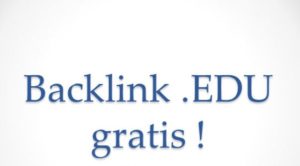 Pengertian backlink edu