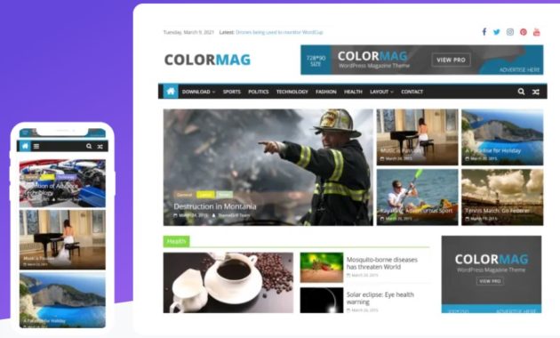 colormag pro wordpress thema